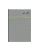 Young B5 heti határidőnapló szürke-zöld - 2026