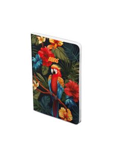 Flexi B6 heti határidőnapló papagáj - 2026