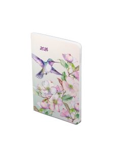 Flexi B6 heti határidőnapló kolibri - 2026