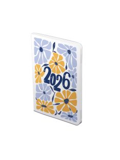 Flexi B6 heti határidőnapló retro bloom - 2026