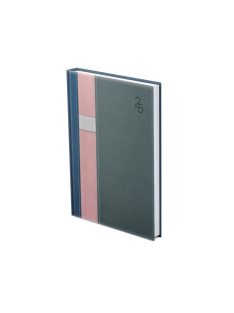 Vario B6 heti határidőnapló kék-rózsa-szürke - 2026