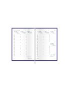 Vario B6 heti határidőnapló kék-rózsa-szürke - 2026