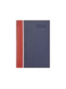 Groovy A5 heti határidőnapló bordó-fehér-kék - 2026