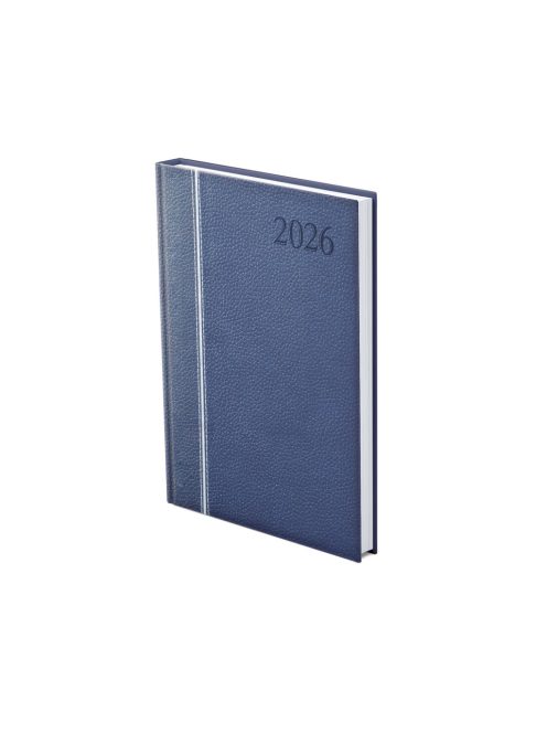Groovy A5 heti határidőnapló kék-ezüst-kék - 2026
