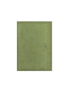 Linea A5 heti határidőnapló zöld - 2026