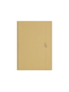 Linea A5 heti határidőnapló bézs - 2026