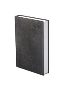 Traditional B5 napi határidőnapló fekete - 2026