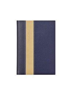 Fashion A5 napi határidőnapló kék-bézs-kék - 2026