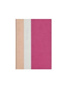   Fashion A5 napi határidőnapló rózsa-fehér-mályva - 2026