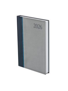Groovy A5 napi határidőnaplóó kék-kék-szürke - 2026