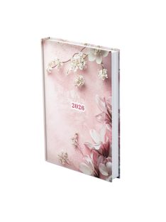 Joy A5 napi határidőnapló fátyolvirág - 2026