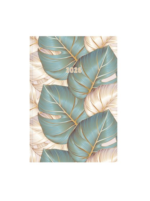 Joy A5 napi határidőnapló levél - 2026