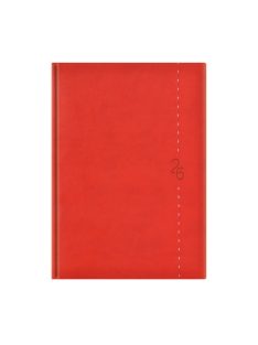 Linea A5 napi határidőnapló piros - 2026