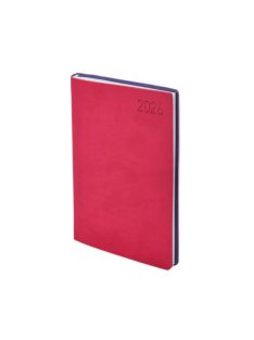 Madeira A5 napi határidőnapló rózsaszín-lila - 2026