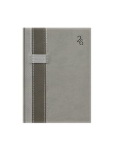   Vario A5 napi határidőnapló szürke-sötét szürke - 2026