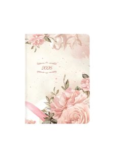 Joy B6 napi határidőnapló rózsaszín - 2026