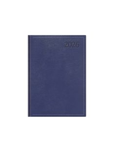 Traditional B6 napi határidőnapló kék - 2026