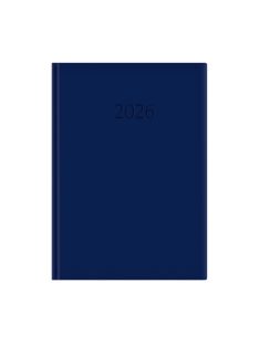 Wide A4 napi határidőnapló kék - 2026