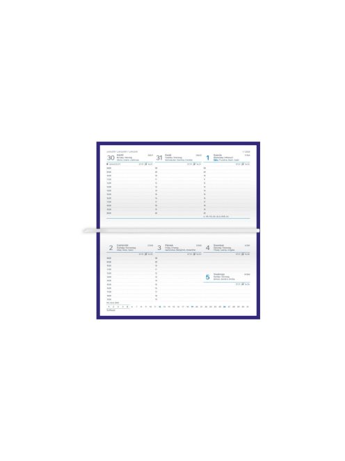 Joy fekvő zsebnaptár levelek - 2026