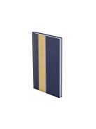 Fashion álló zsebnaptár kék-bézs-kék - 2026