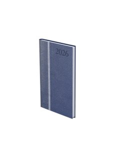 Groovy B5 álló zsebnaptár kék-ezüst-kék - 2026