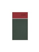 Young álló zsebnaptár bordó-fehér-zöld - 2026