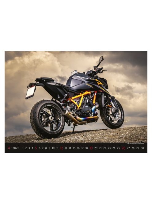 Motorbikes falinaptár - 2026